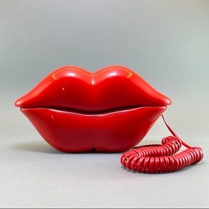 1990’s Pop Art Lips Telephone - Vintage Landline